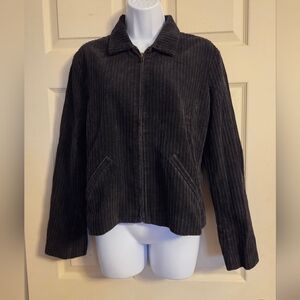 Breeches Women's Black Corduroy Jacket Small